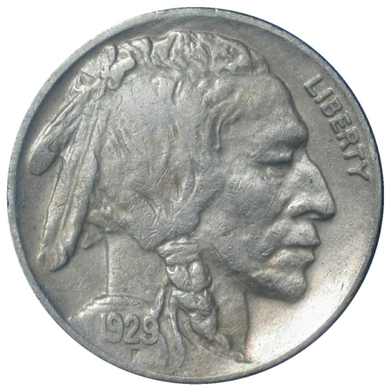 1929-D-5c-Buffalo-Nickel